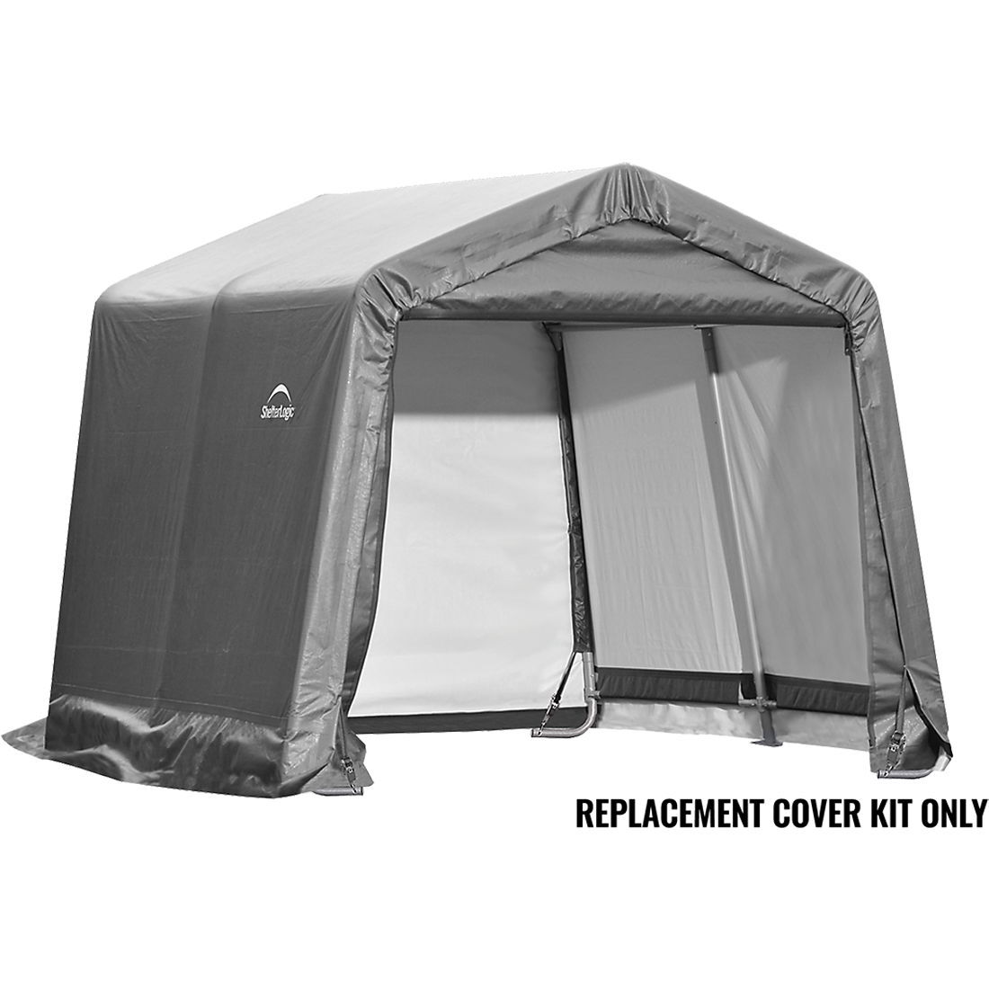 Replacement Cover Kit for the Shed-in-a-Box&reg; 10 ft. x 10 ft. x 8 ft. Heavy Duty PVC 14.5 oz. Gray