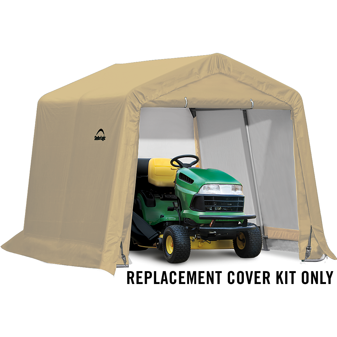 Replacement Cover Kit for the Shed-in-a-Box&reg; 10 ft. x 10 ft. x 8 ft. Heavy Duty PVC 14.5 oz. Tan
