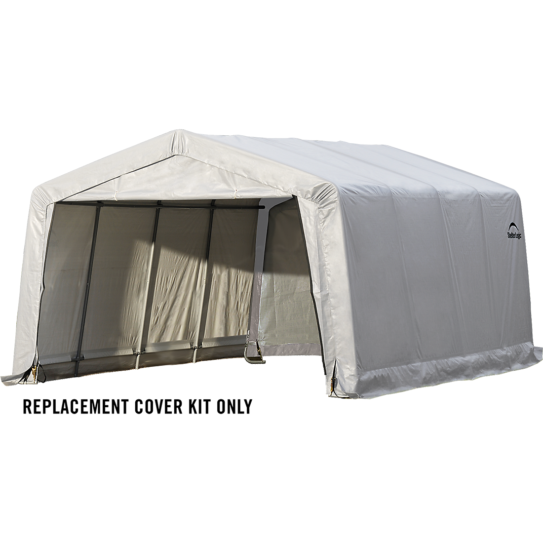 Replacement Cover for the Garage-in-a-Box&reg; 12 ft. x 16 ft. x 8 ft. Heavy Duty PVC 14.5 oz. White