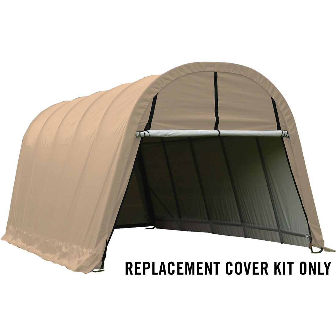 Replacement Cover for the Garage-in-a-Box RoundTop&reg; 12 ft. x 20 ft. x 10 ft. Heavy Duty PVC 14.5 oz. Tan