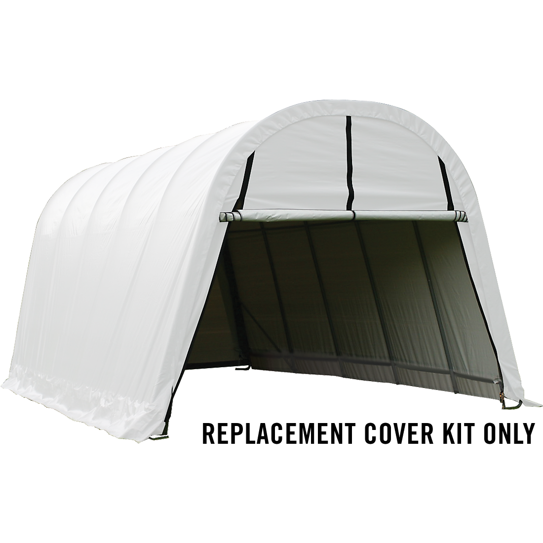 Replacement Cover for the Garage-in-a-Box RoundTop&reg; 12 ft. x 20 ft. x 10 ft. Heavy Duty PVC 14.5 oz. White