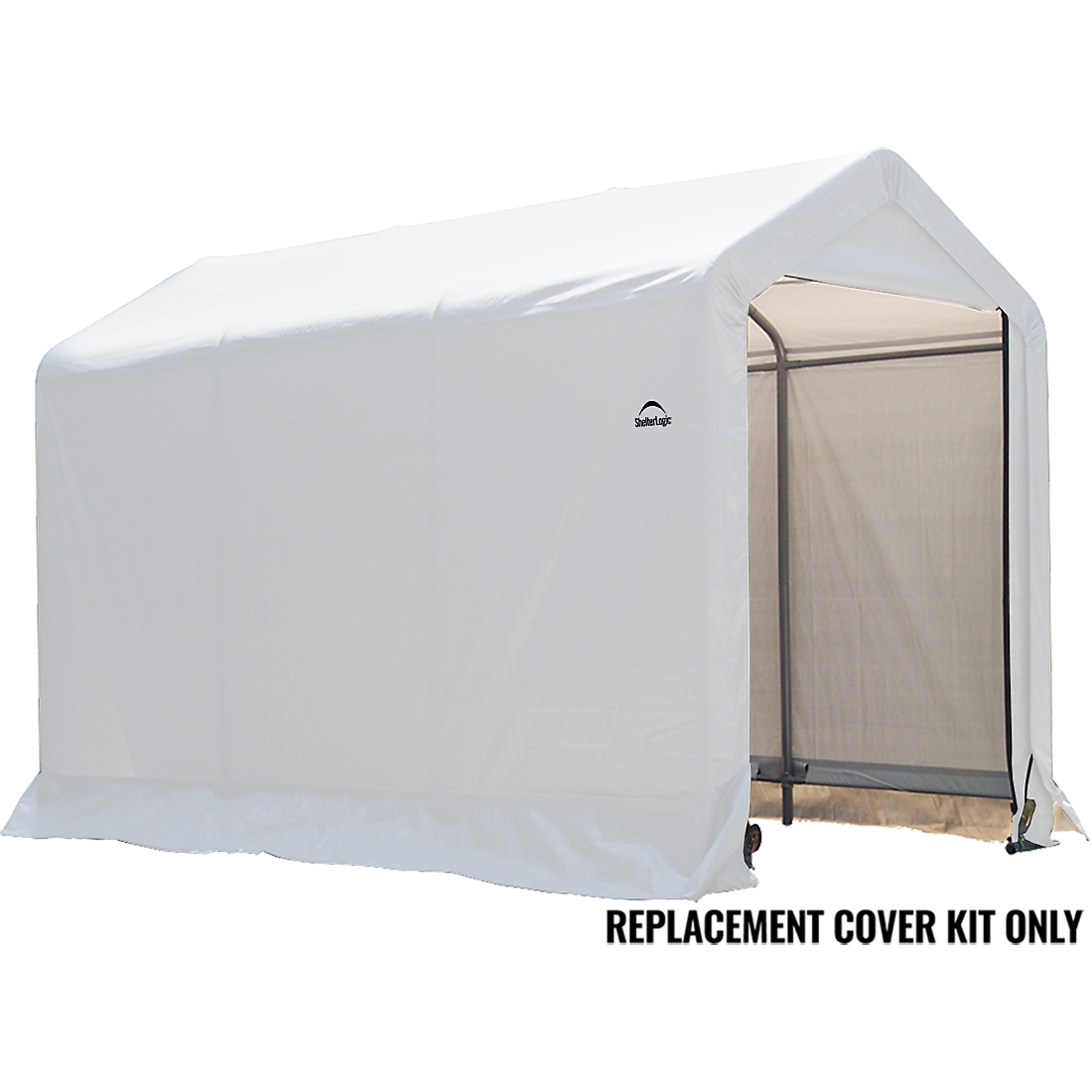 Replacement Cover Kit for the Shed-in-a-Box&reg; 6 ft. x 10 ft. x 6 ft. 6 in. Heavy Duty PVC 14.5 oz. White