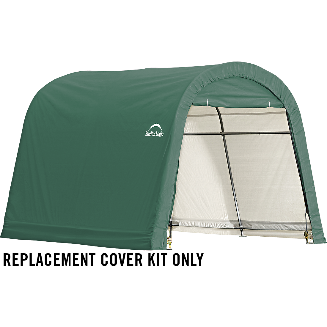 Replacement Cover Kit for the Shed-in-a-Box RoundTop&reg; 10 ft. x 10 ft. x 8 ft. Heavy Duty PVC 14.5 oz. Green