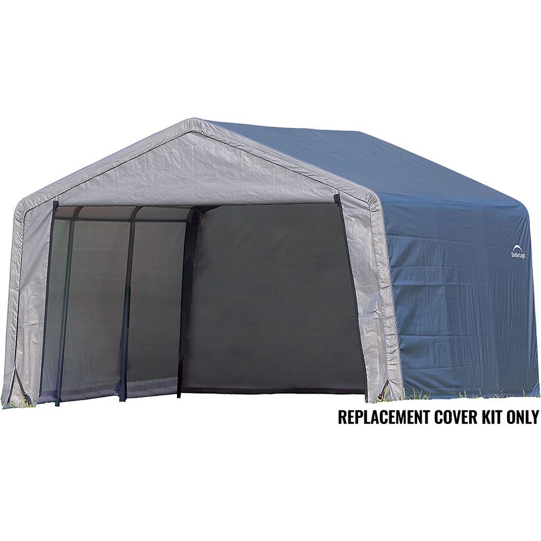 Replacement Cover Kit for the Shed-in-a-Box&reg; 12 ft. x 12 ft. x 8 ft. Heavy Duty PVC 14.5 oz. Gray