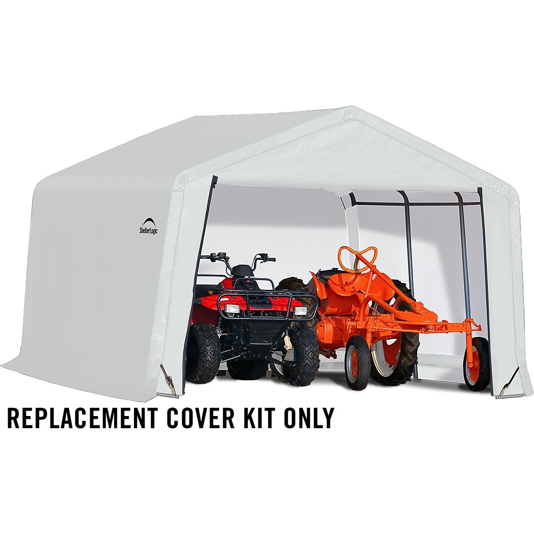 Replacement Cover Kit for the Shed-in-a-Box&reg; 12 ft. x 12 ft. x 8 ft. Ultra Duty PVC 21.5 oz. White