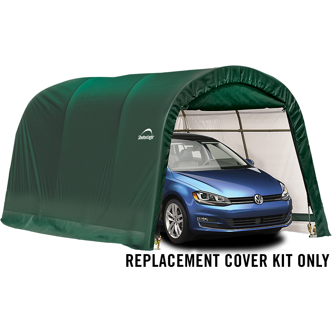 Replacement Cover Kit for the AutoShelter RoundTop&reg; 10 ft. x 15 ft. x 8 ft. Heavy Duty PVC 14.5 oz. Green