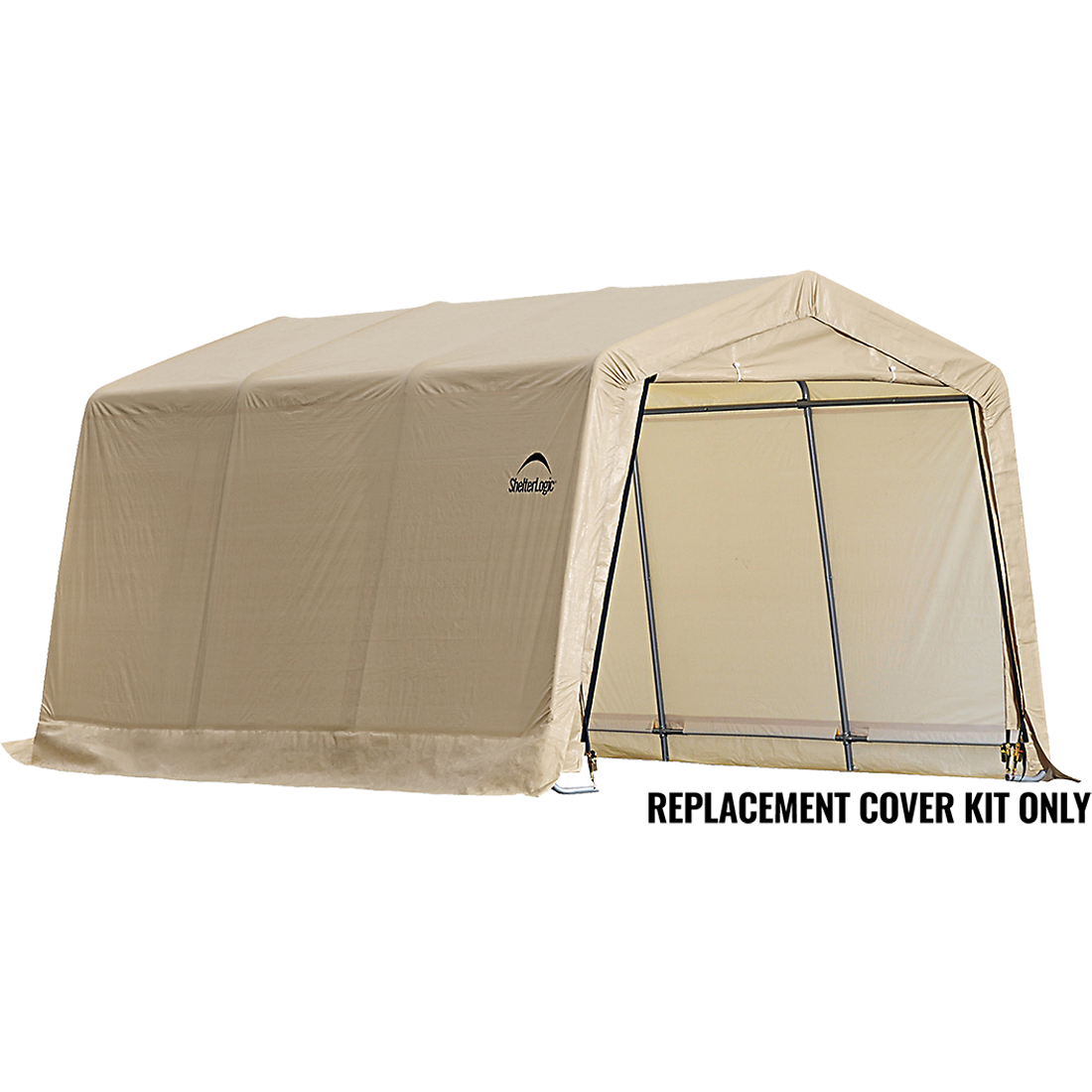Replacement Cover Kit for the AutoShelter&reg; 10 ft. x 15 ft. x 8 ft. Heavy Duty PVC 14.5 oz. Tan