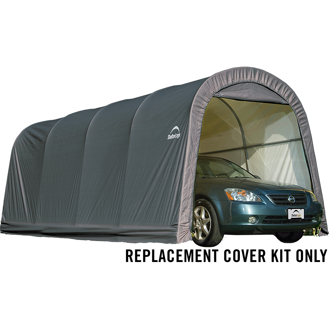 Replacement Cover Kit for the AutoShelter RoundTop&reg; 10 ft. x 20 ft. x 8 ft. Heavy Duty PVC 14.5 oz. Gray