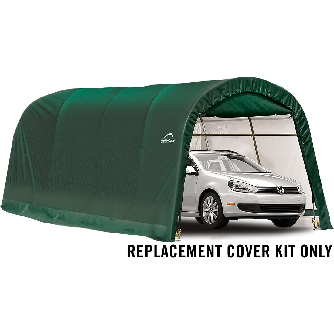 Replacement Cover Kit for the AutoShelter RoundTop&reg; 10 ft. x 20 ft. x 8 ft. Ultra Duty PVC 21.5 oz. Green