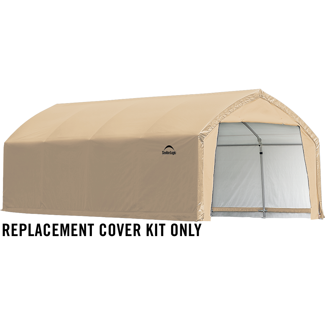 Replacement Cover Kit for the AccelaFrame&trade; HD Shelter, 12 ft. x 20 ft. x 9 ft. Heavy Duty PVC 14.5 oz. Tan