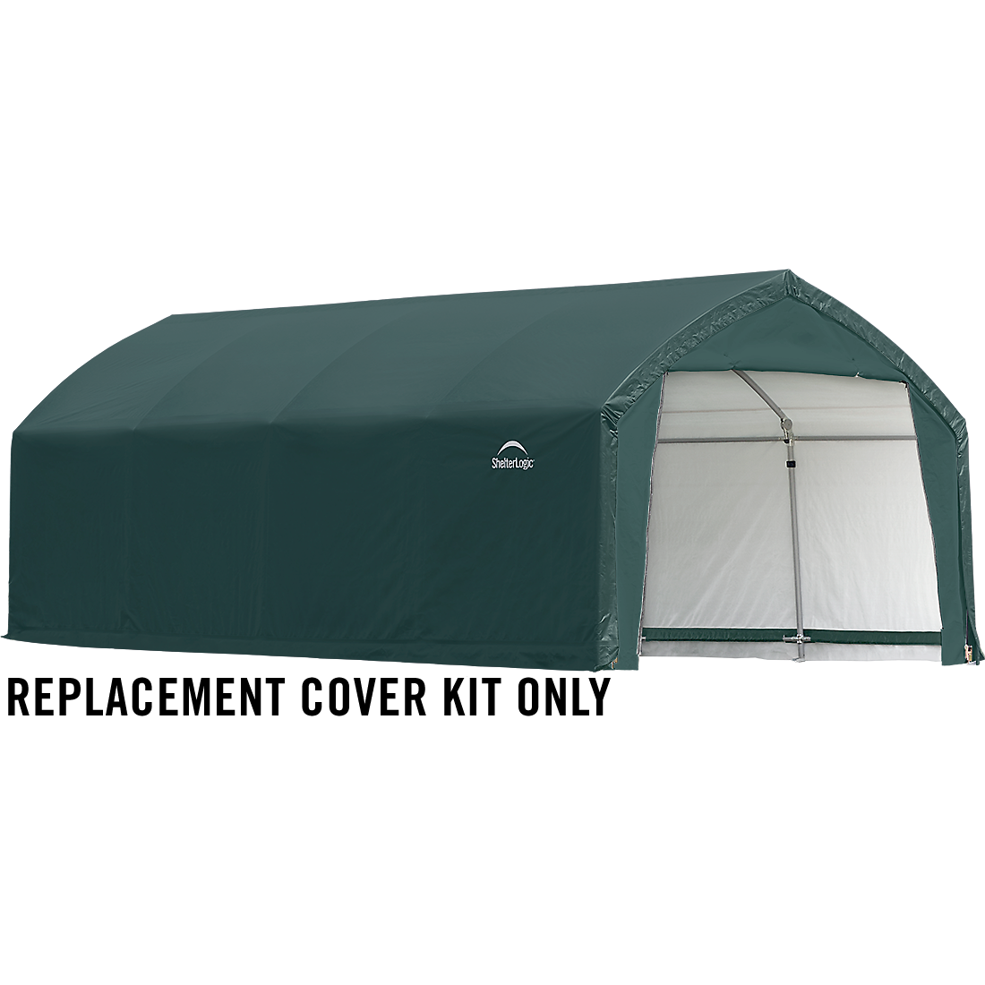 Replacement Cover Kit for the AccelaFrame&trade; HD Shelter, 12 ft. x 20 ft. x 9 ft. Ultra Duty PVC 21.5 oz. Green