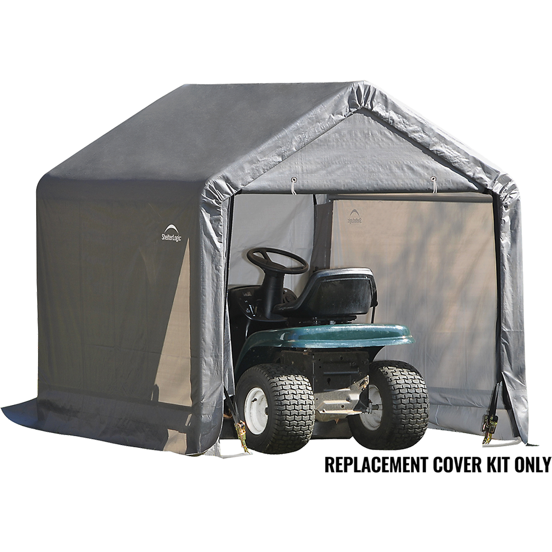Replacement Cover Kit for the Shed-in-a-Box&reg; 6 ft. x 6 ft. x 6 ft. Standard PE 7.5 oz. Gray