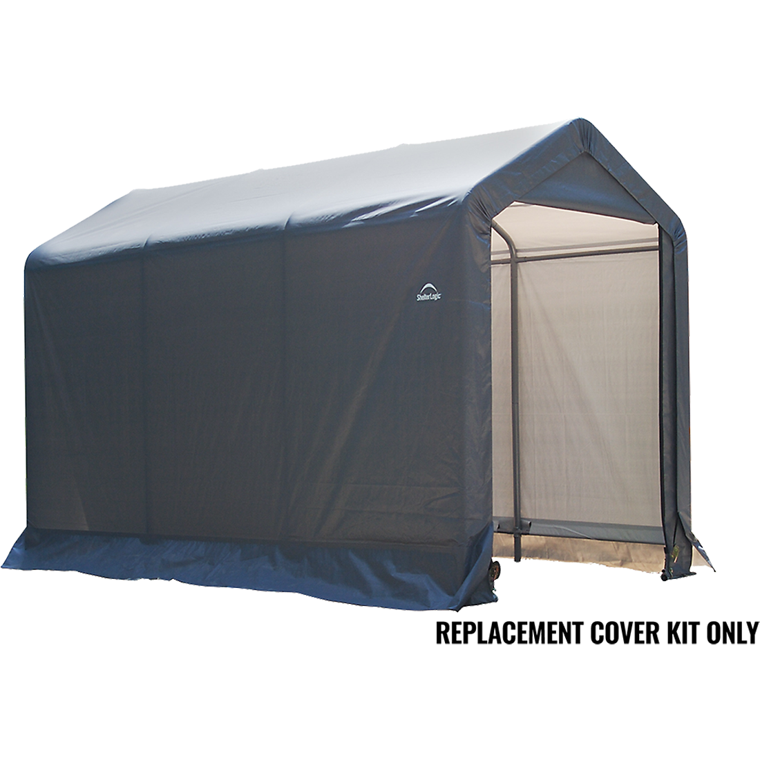 Replacement Cover Kit for the Shed-in-a-Box&reg; 6 ft. x 10 ft. x 6 ft. 6 in. Standard PE 7.5 oz. Gray