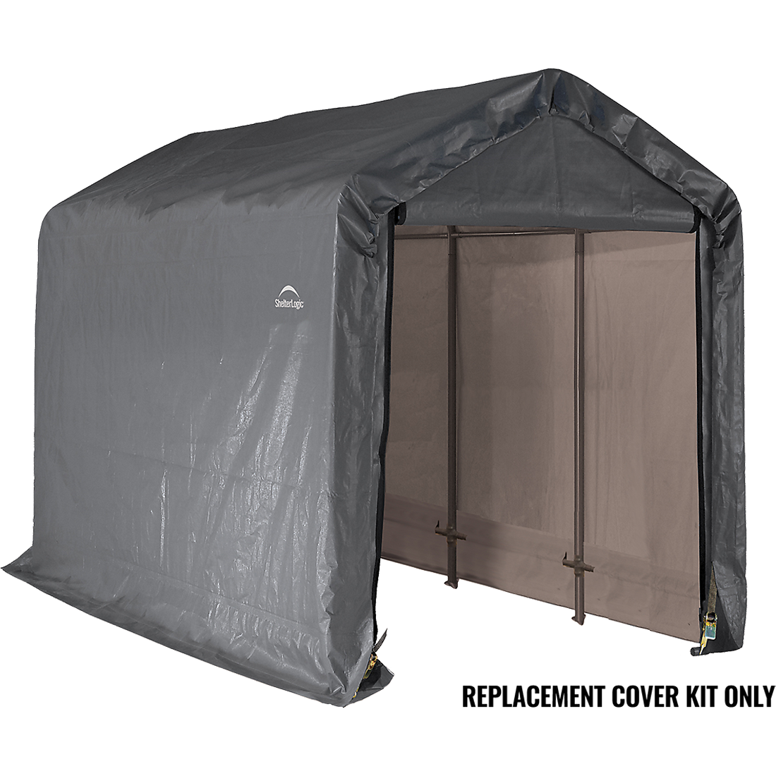 Replacement Cover Kit for the Shed-in-a-Box&reg; 6 ft. x 12 ft. x 8 ft. Standard PE 7.5 oz. Gray