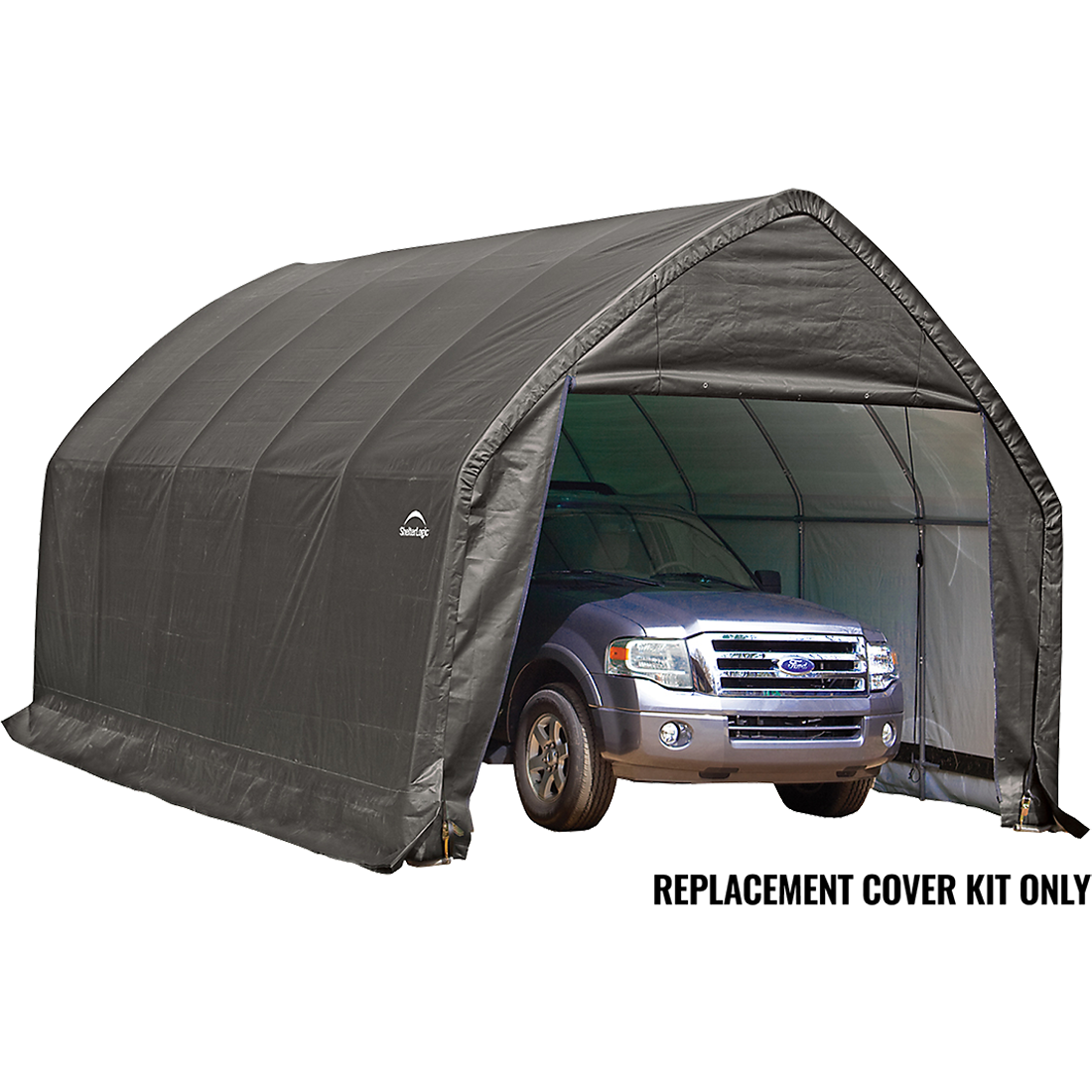 Replacement Cover for the Garage-in-a-Box&reg; SUV/Truck, 13 ft. x 20 ft. x 12 ft. Standard PE 7.5 oz. Gray