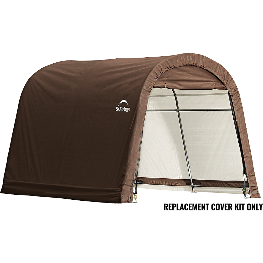Replacement Cover Kit for the Shed-in-a-Box RoundTop&reg; 10 ft. x 10 ft. x 8 ft. Standard PE 7.5 oz. Brown