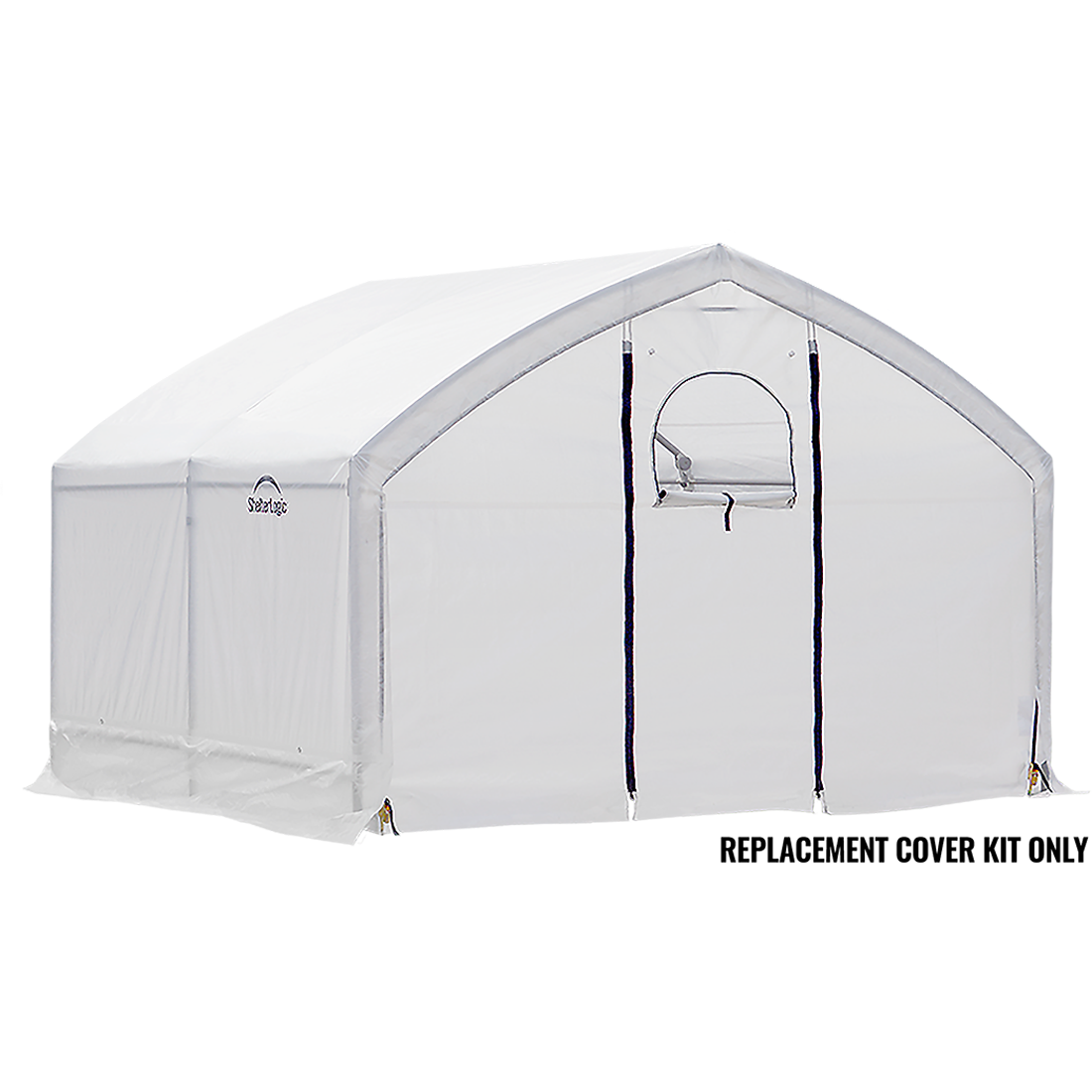 Replacement Cover Kit for the AccelaFrame HD Shelter, 12 ft. x 15 ft. x 9 ft. Standard PE 5.5 oz. Translucent